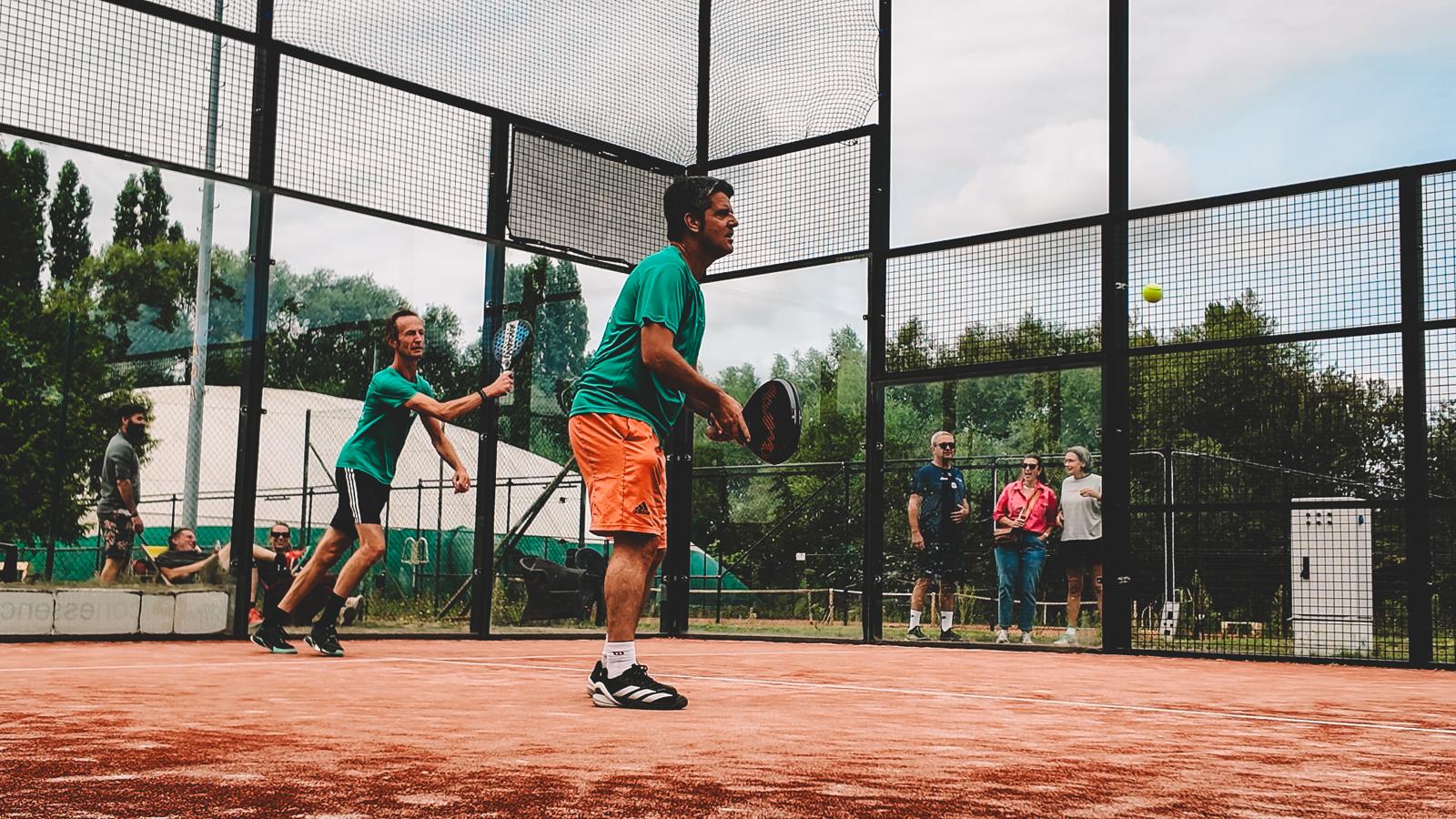 Padelactie op het complex van KDTC Deinze tijdens een vorige editie